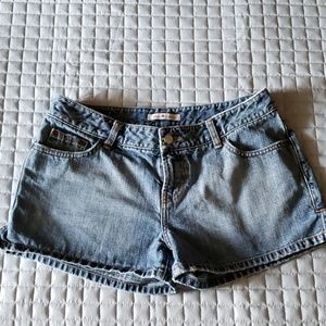 Light Washed Jean Shorts